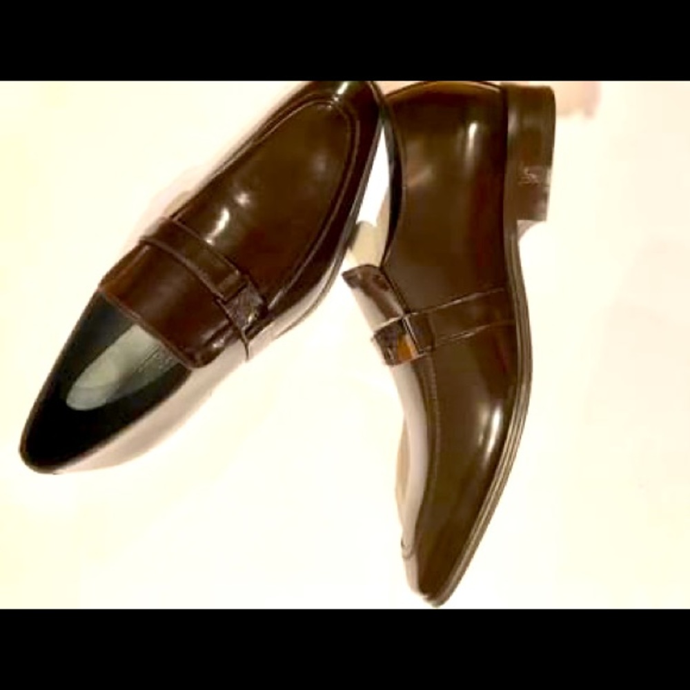 Men’s Versace Leather Shoes - NEW NEVER WORN
